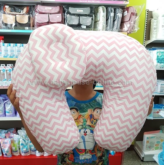 หมอนรองให้นมลูก ปาล์มแอนด์ปอนด์ ใบใหญ่