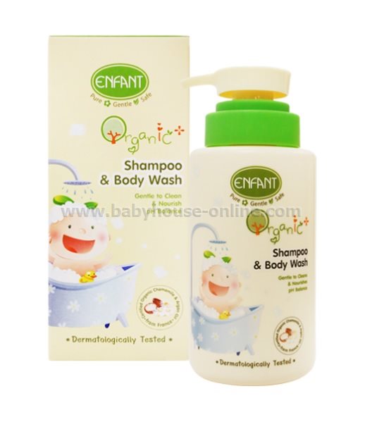 อาบสระ อองฟองต์ ออแกนิค 300มล.Shampoo&Body Wash